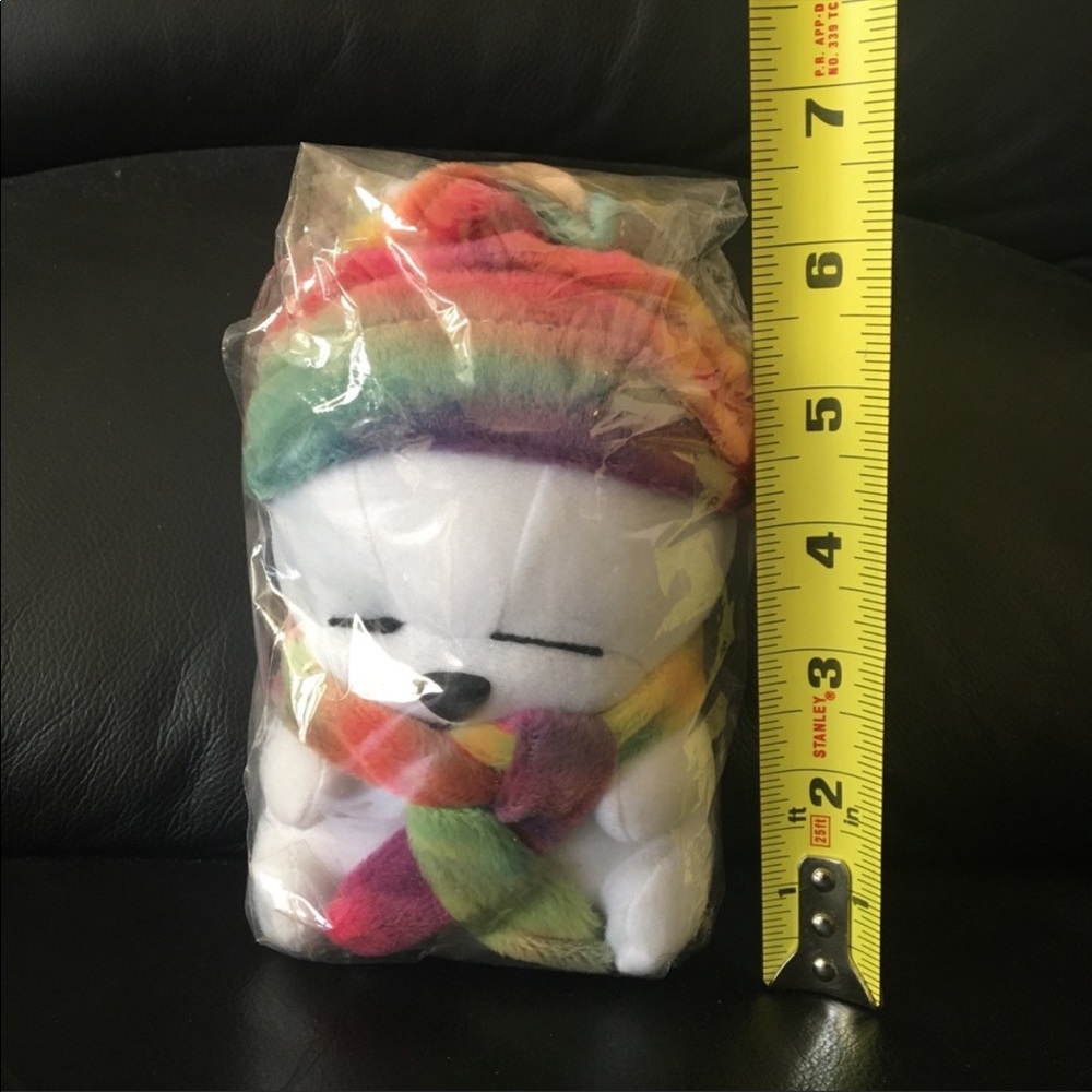 Stuffed animal with suction cup